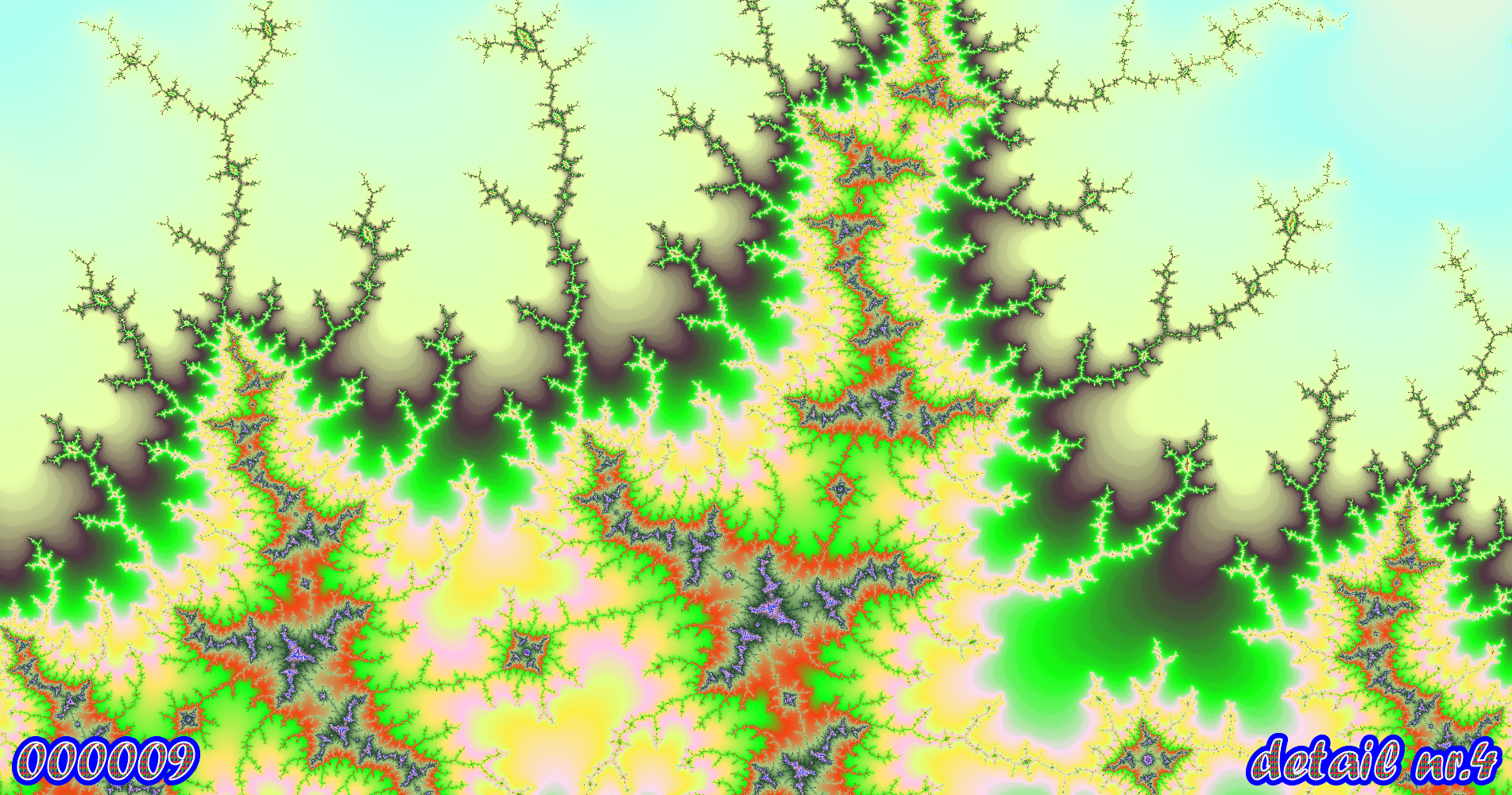 fractal art nr. 000009 ,detail nr. 4