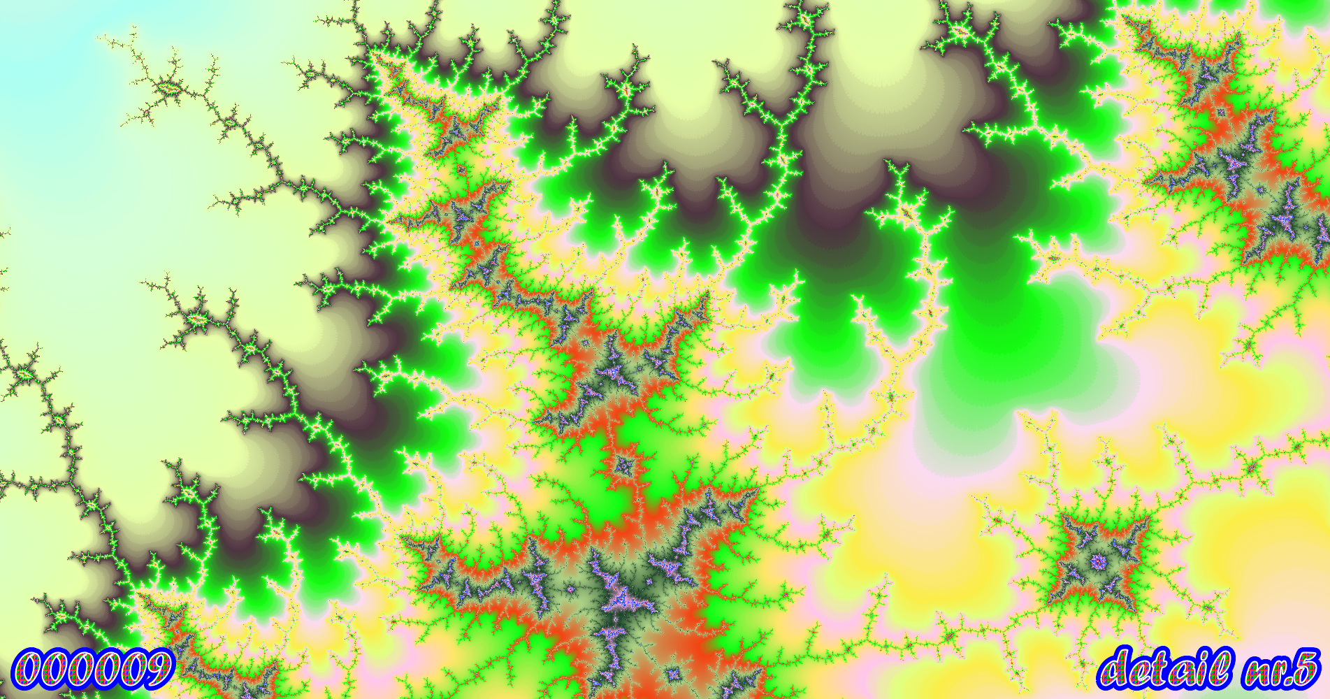 fractal art nr. 000009 ,detail nr. 5