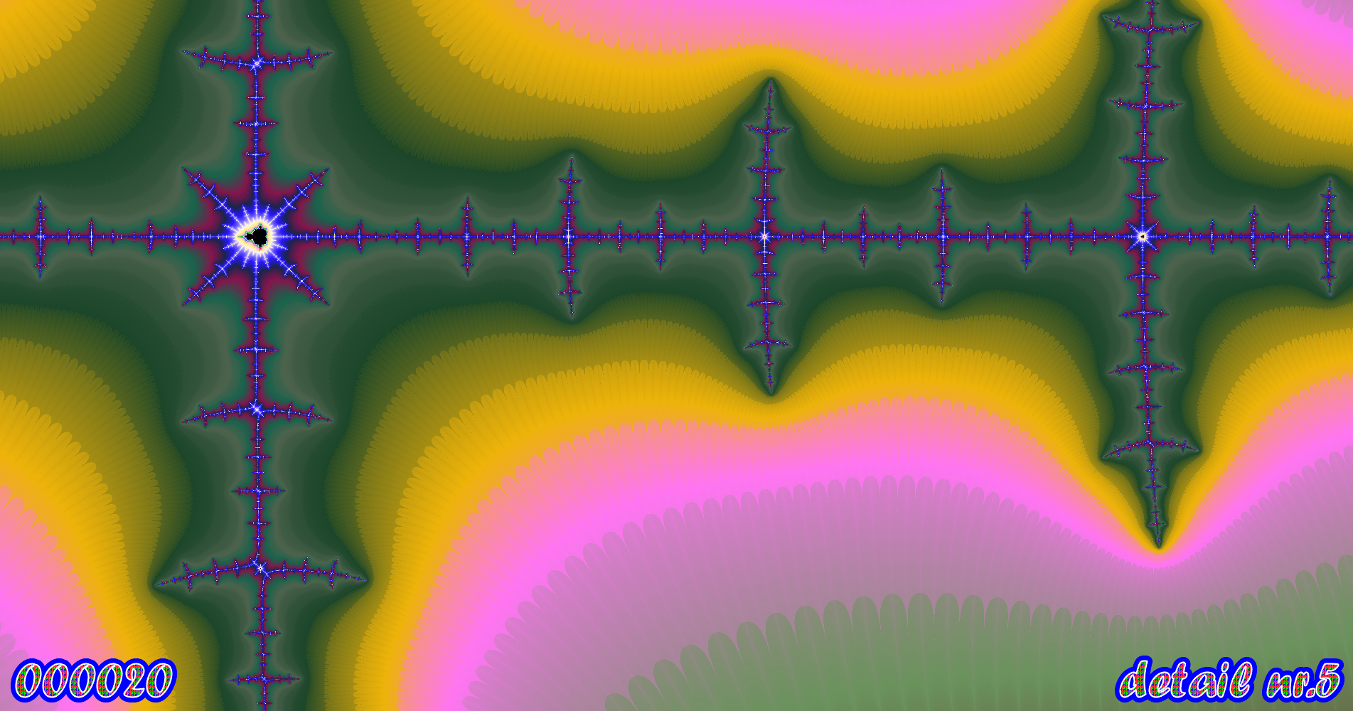 fractal kunst nr. 000020 ,detail nr. 5