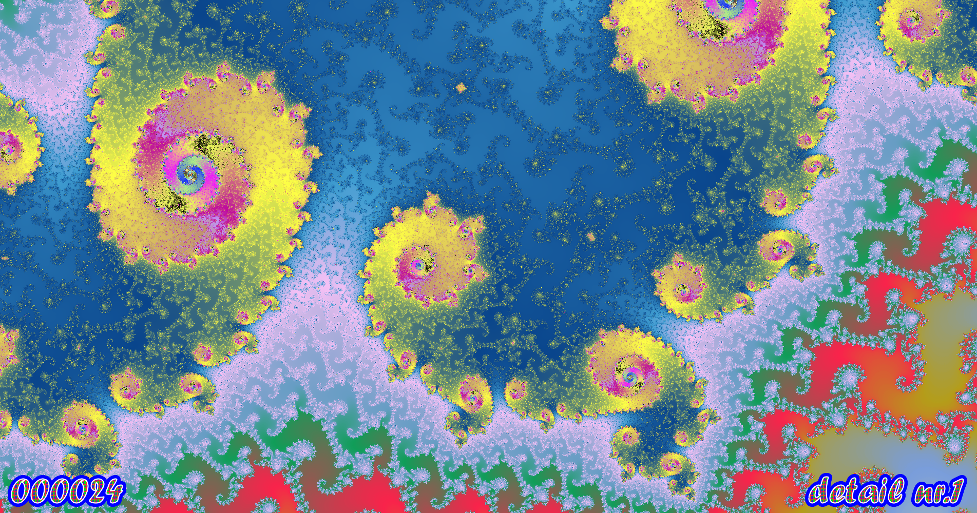 fractal kunst nr. 000024 ,detail nr. 1