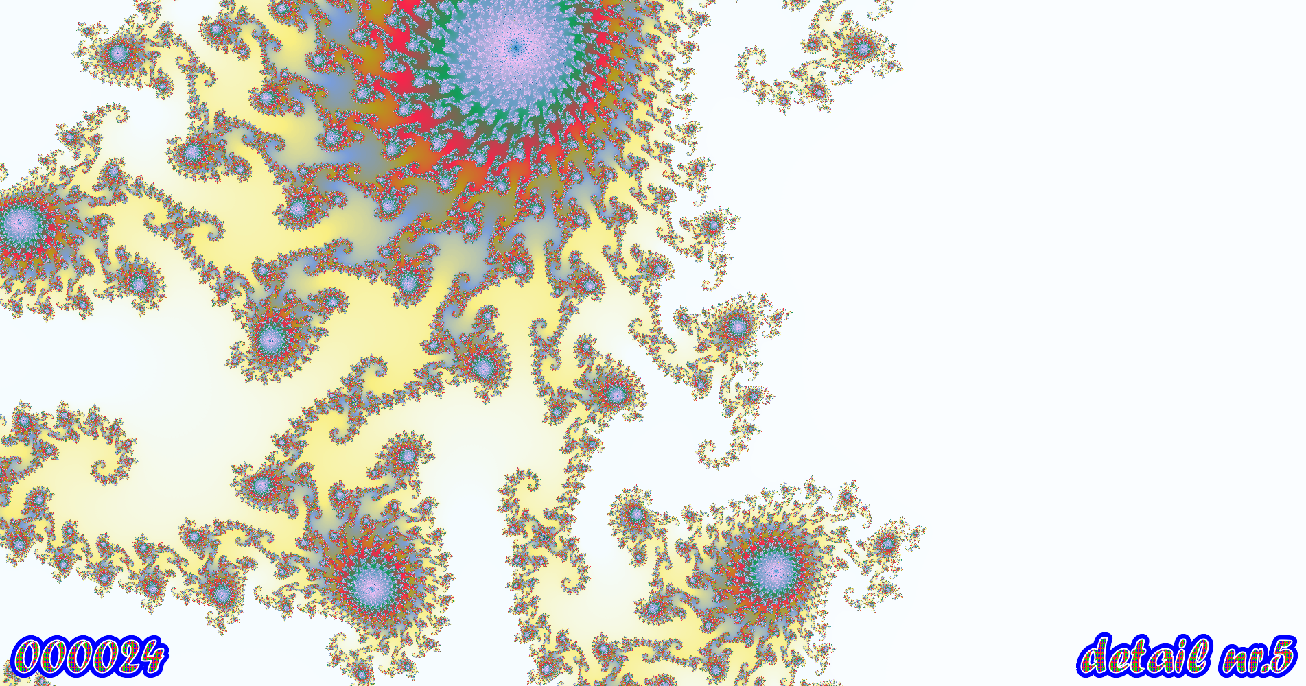 fractal kunst nr. 000024 ,detail nr. 5
