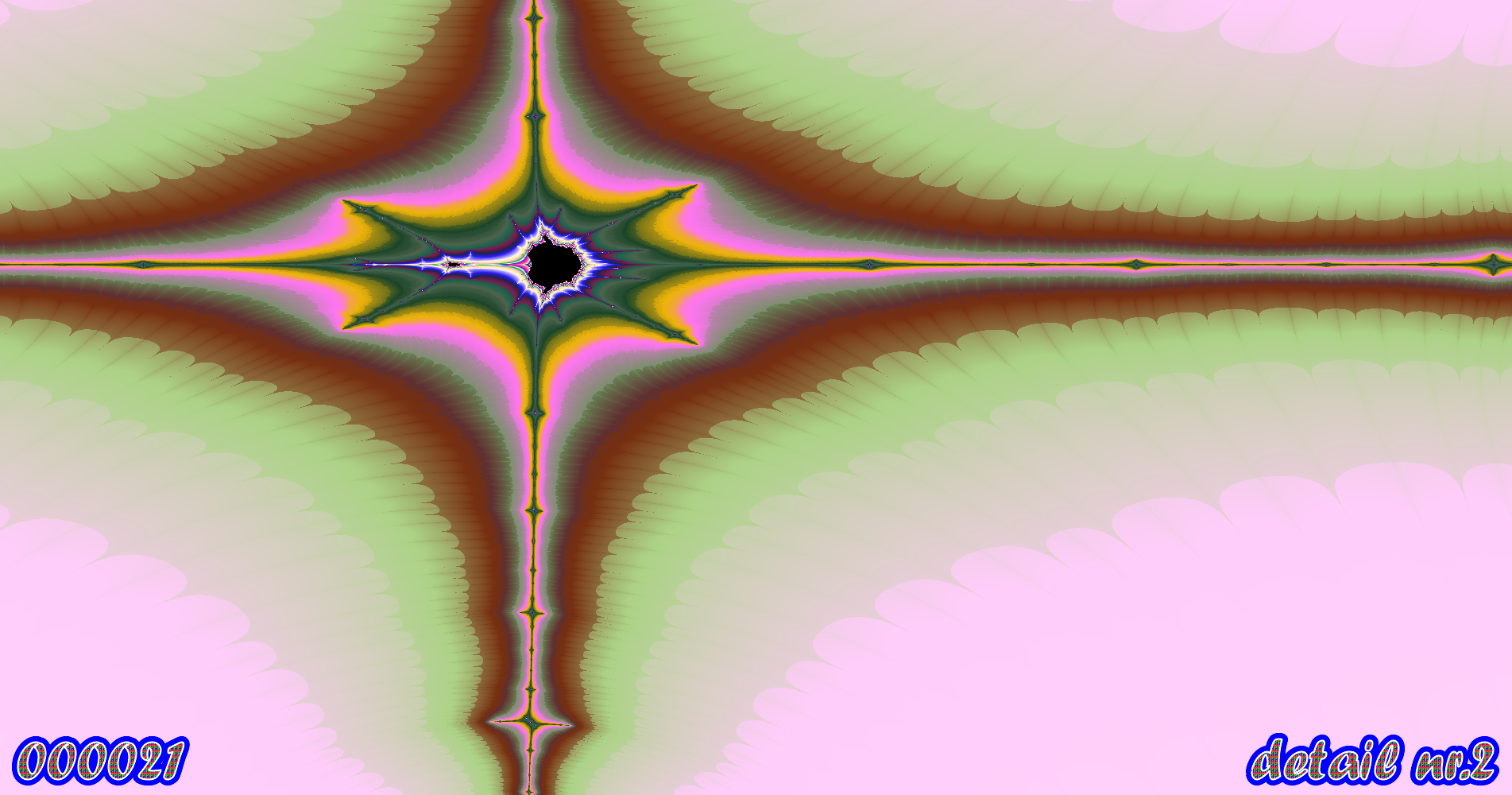 fractal kunst nr. 000021 ,detail nr. 2