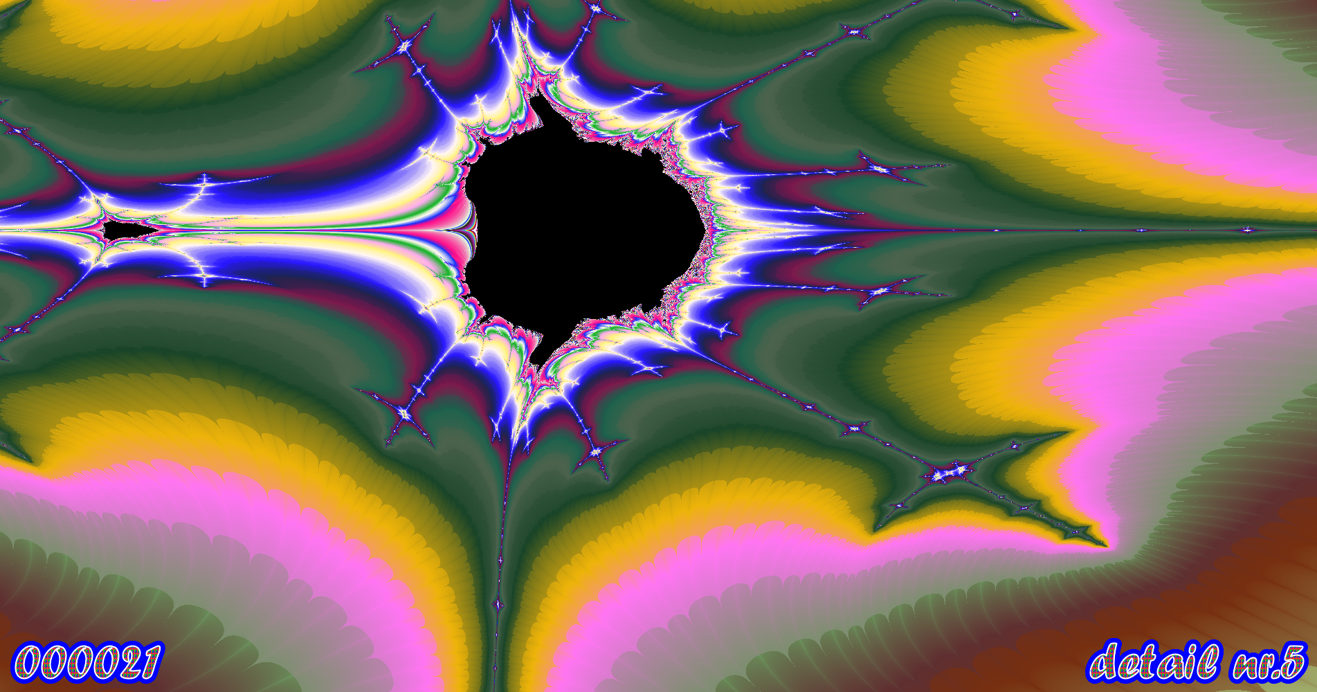 fractal kunst nr. 000021 ,detail nr. 5