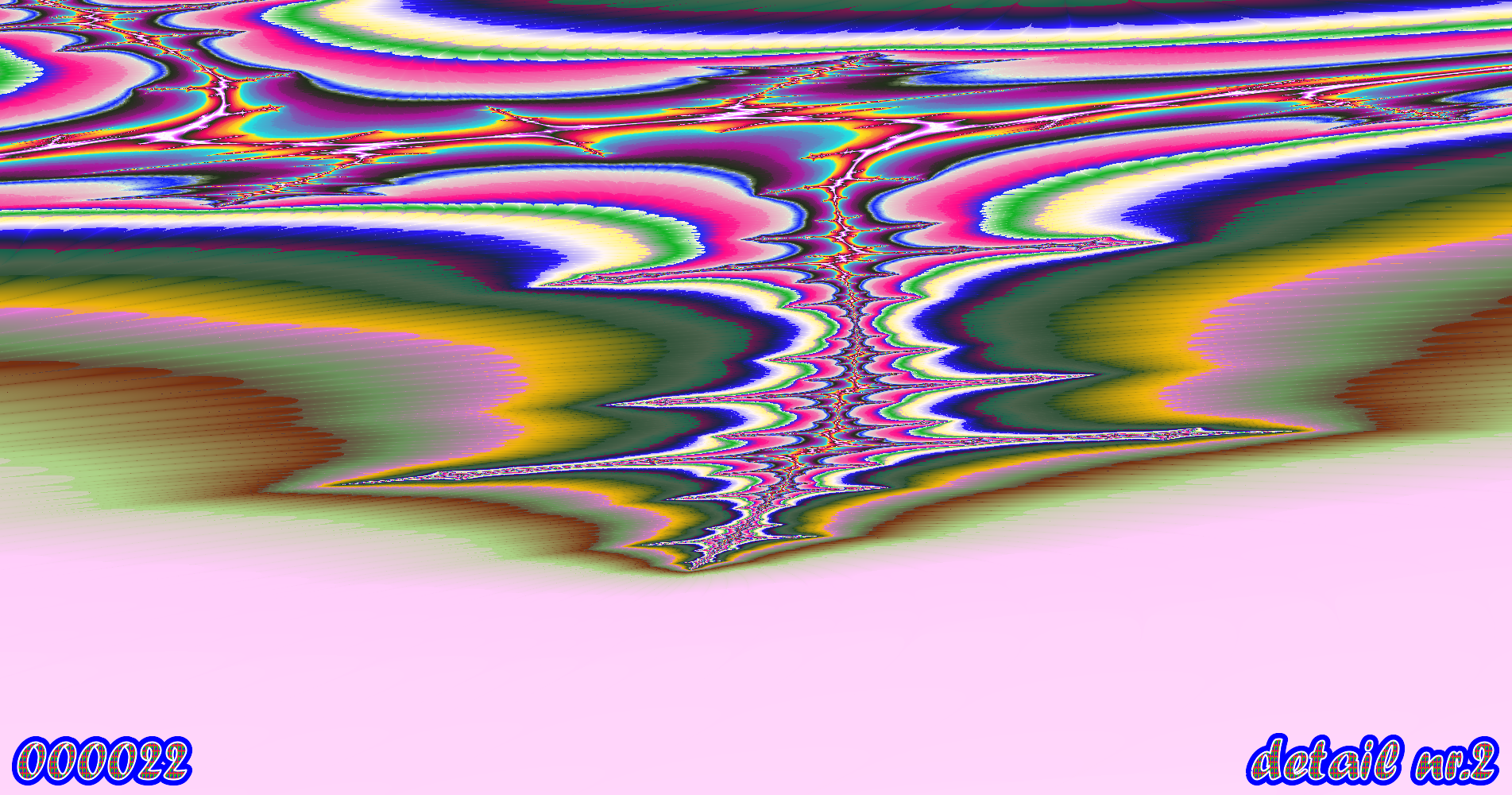 fractal kunst nr. 000022 ,detail nr. 2