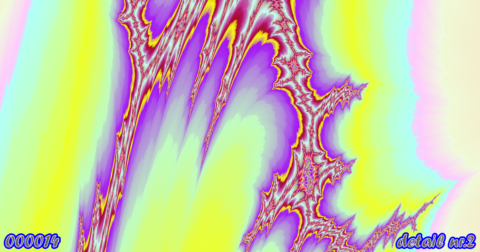 fractal kunst nr. 000014 ,detail nr. 2