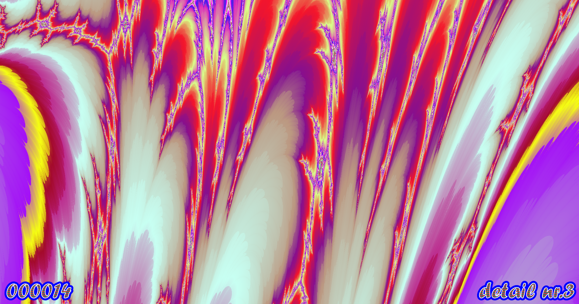 fractal kunst nr. 000014 ,detail nr. 3