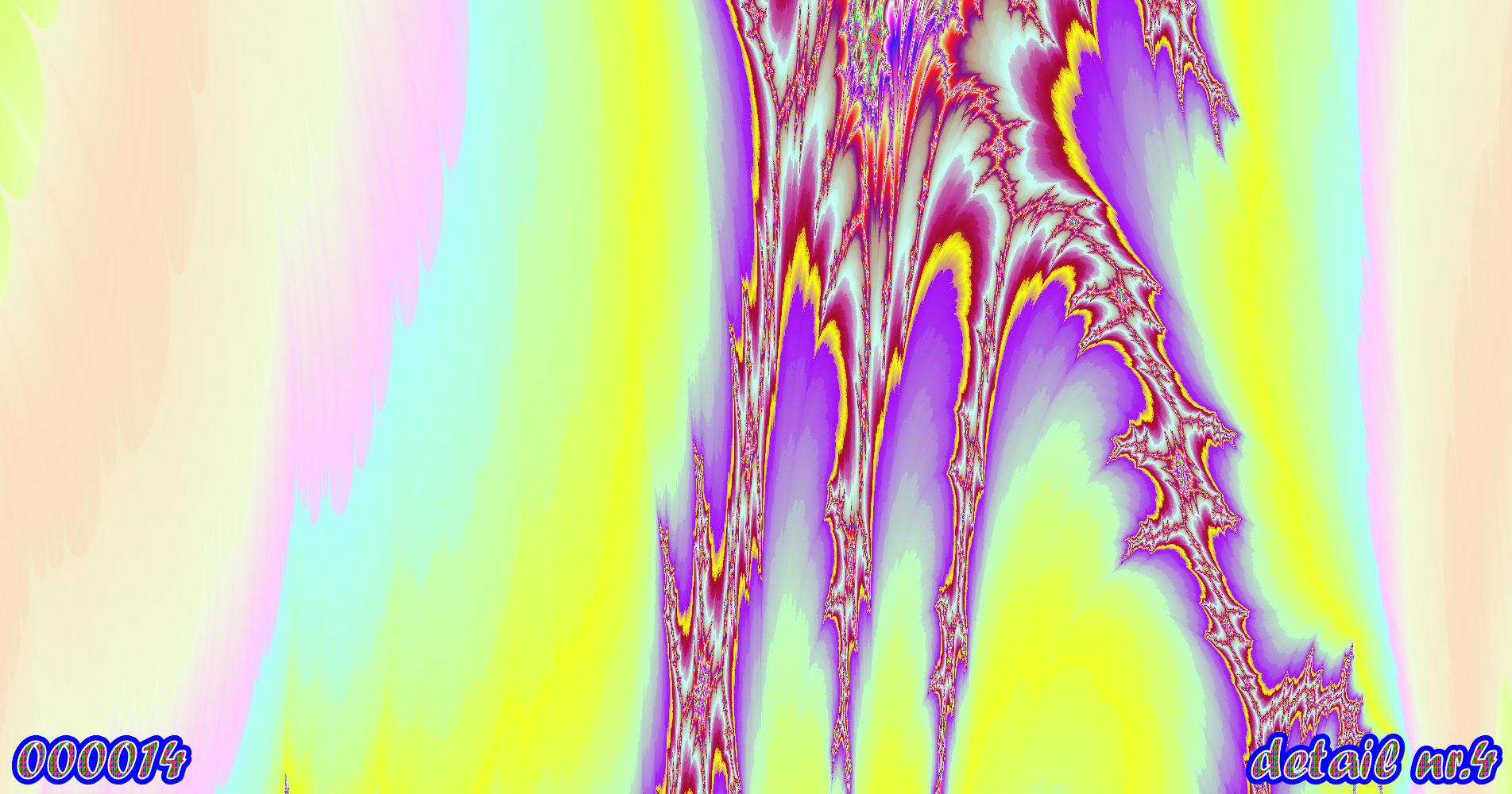 fractal kunst nr. 000014 ,detail nr. 4