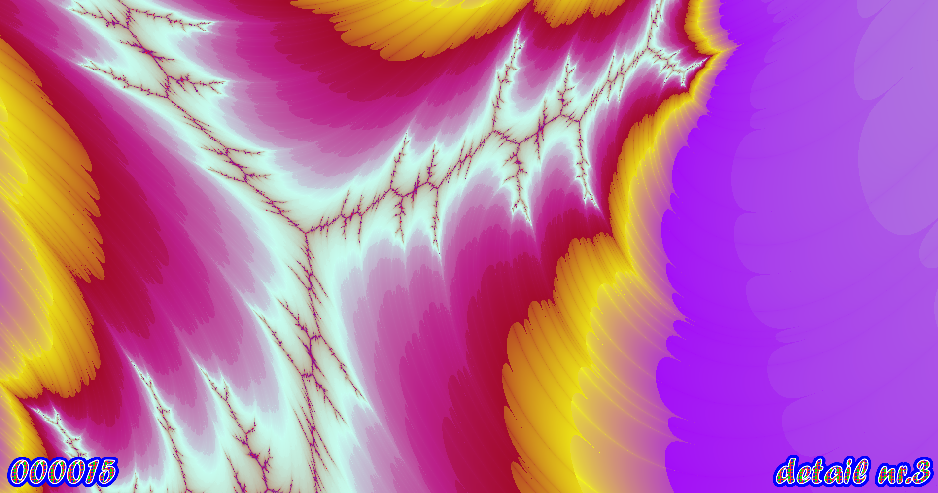 fractal kunst nr. 000015 ,detail nr. 3