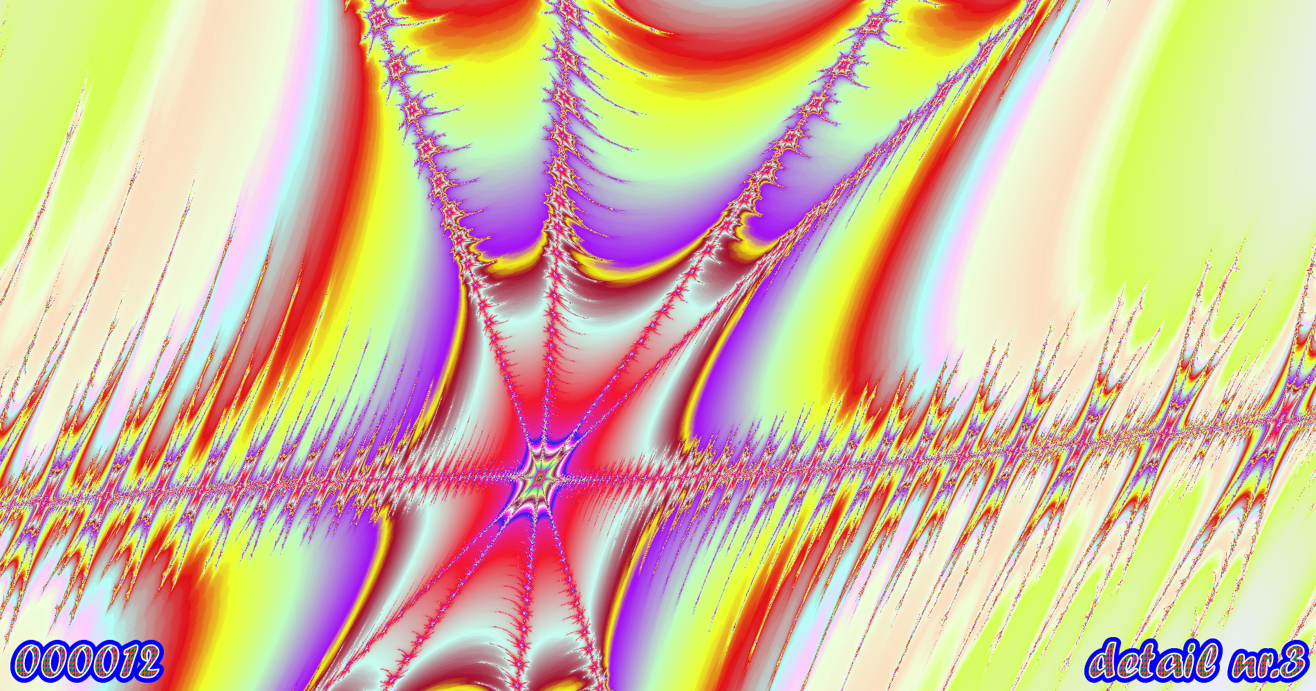 fractal kunst nr. 000012 ,detail nr. 3