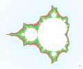 the full Mandelbrot set.